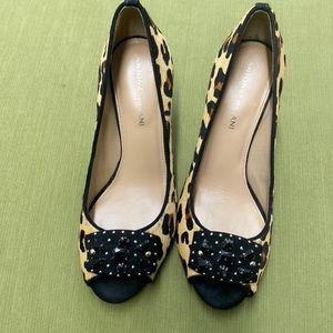 Cowhide Animal Print pumps